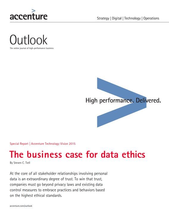 The Business Case for Data Ethics cover