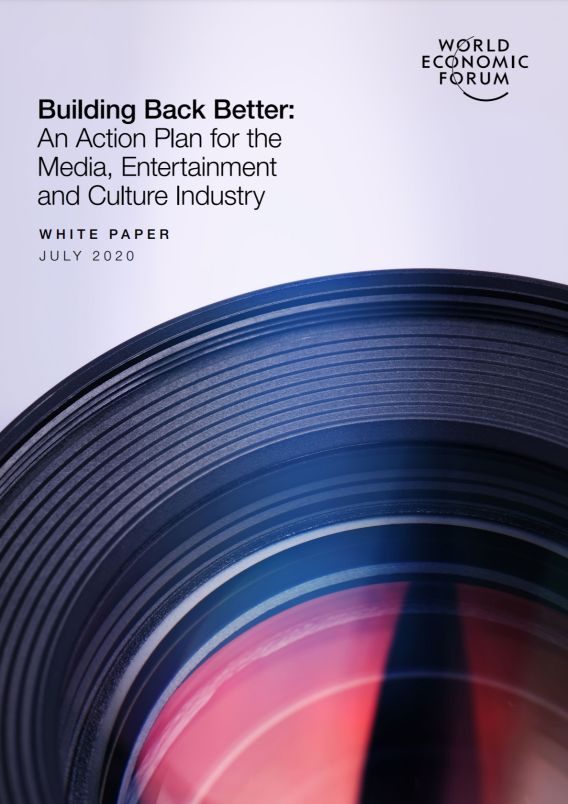 Building Back Better: An Action Plan for the Media, Entertainment and Culture Industry cover