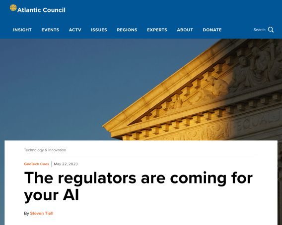 The Regulators are Coming for Your AI cover