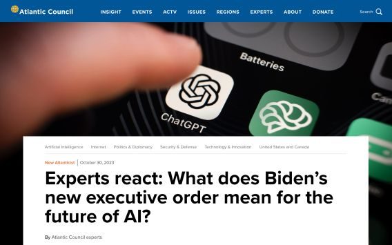 Experts React: Biden's New Executive Order and the Future of AI cover