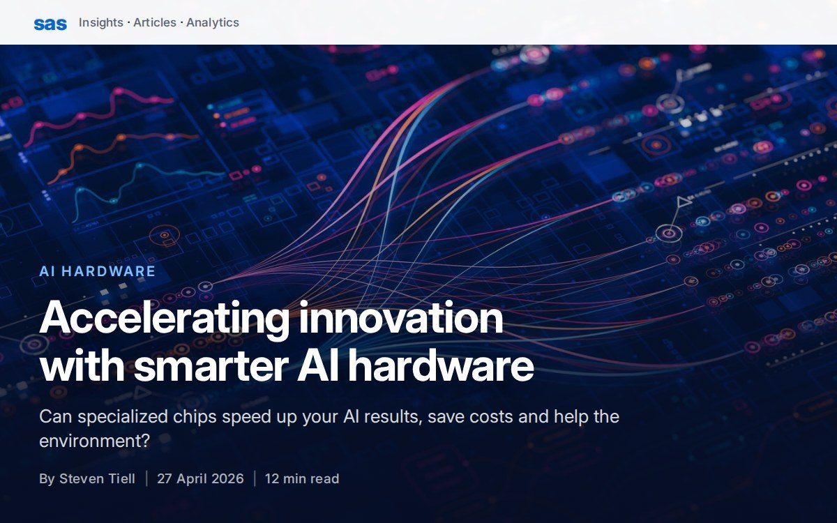 Accelerating Innovation with Smarter AI Hardware cover